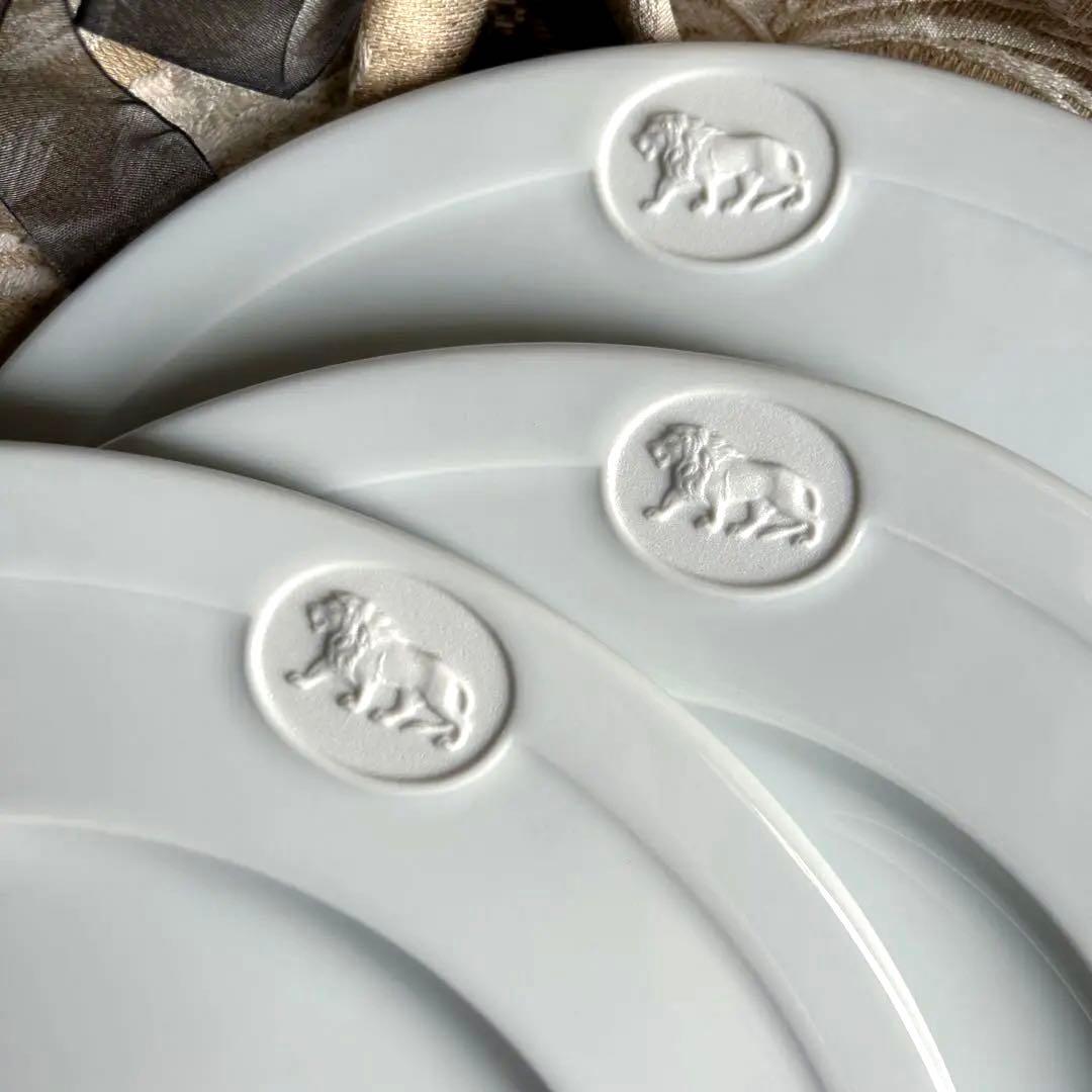 新品 ドイツ製 HUTSCHENREUTHER【D'Oro Lion】大皿6枚