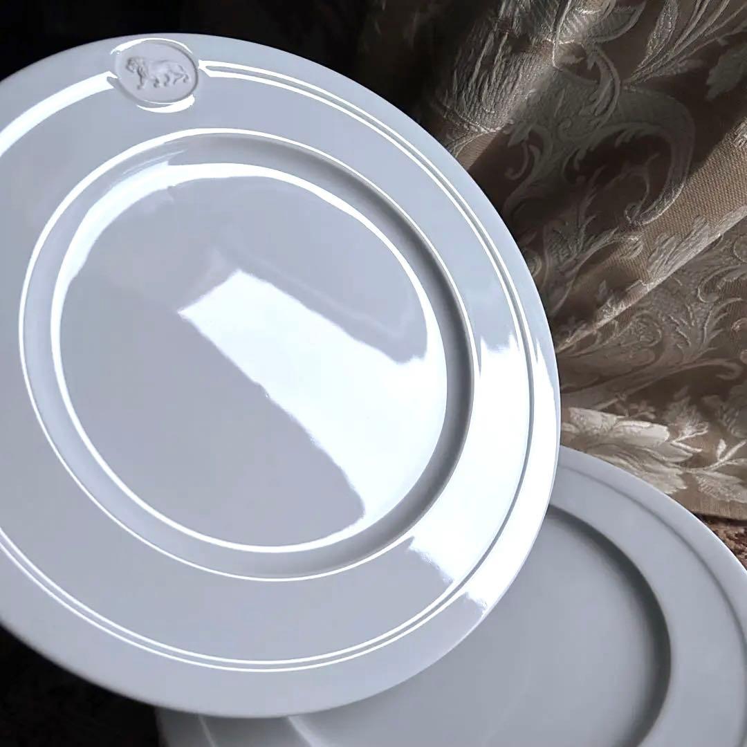 新品 ドイツ製 HUTSCHENREUTHER【D'Oro Lion】大皿6枚