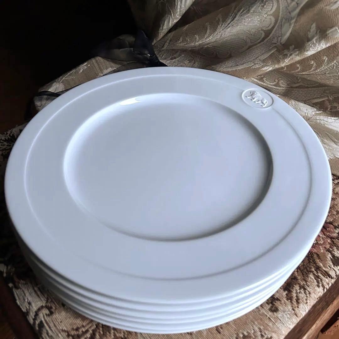 新品 ドイツ製 HUTSCHENREUTHER【D'Oro Lion】大皿6枚