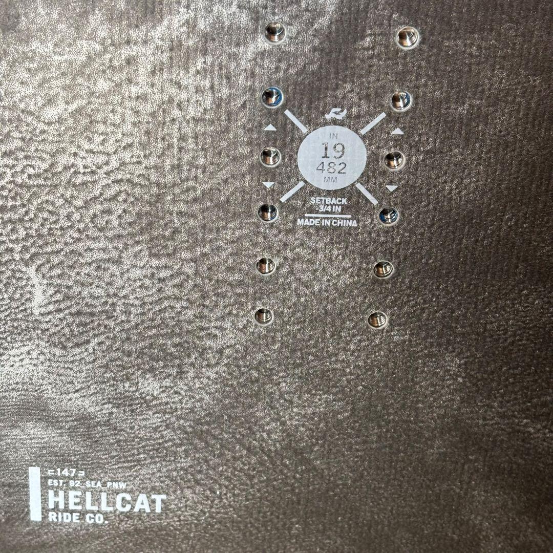 RIDE ライド HELLCAT 147 スノーボード