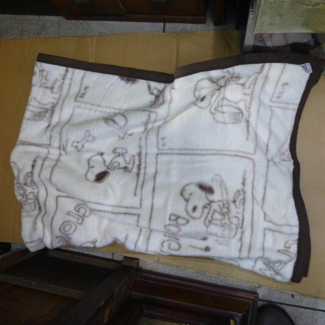 ヒートテック毛布　スヌーピー　140×190cm