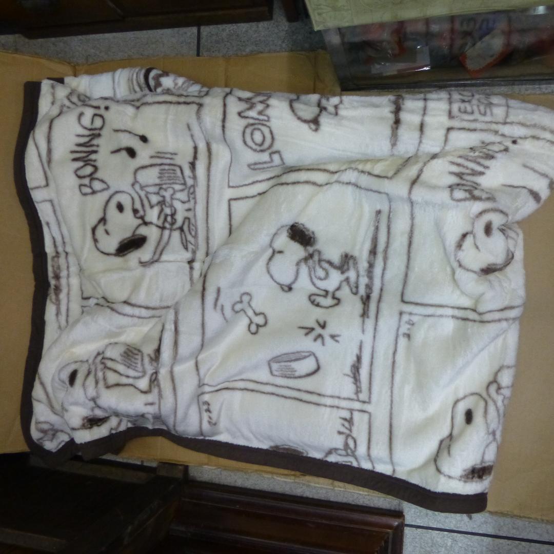 ヒートテック毛布　スヌーピー　140×190cm