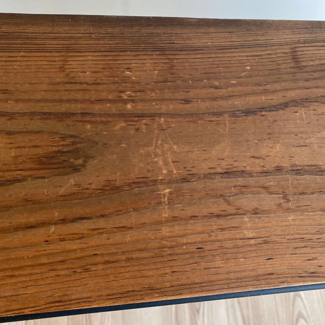 アイアン&ウッドを使った4段棚（組み立てなしですぐ使える）【送料込み】