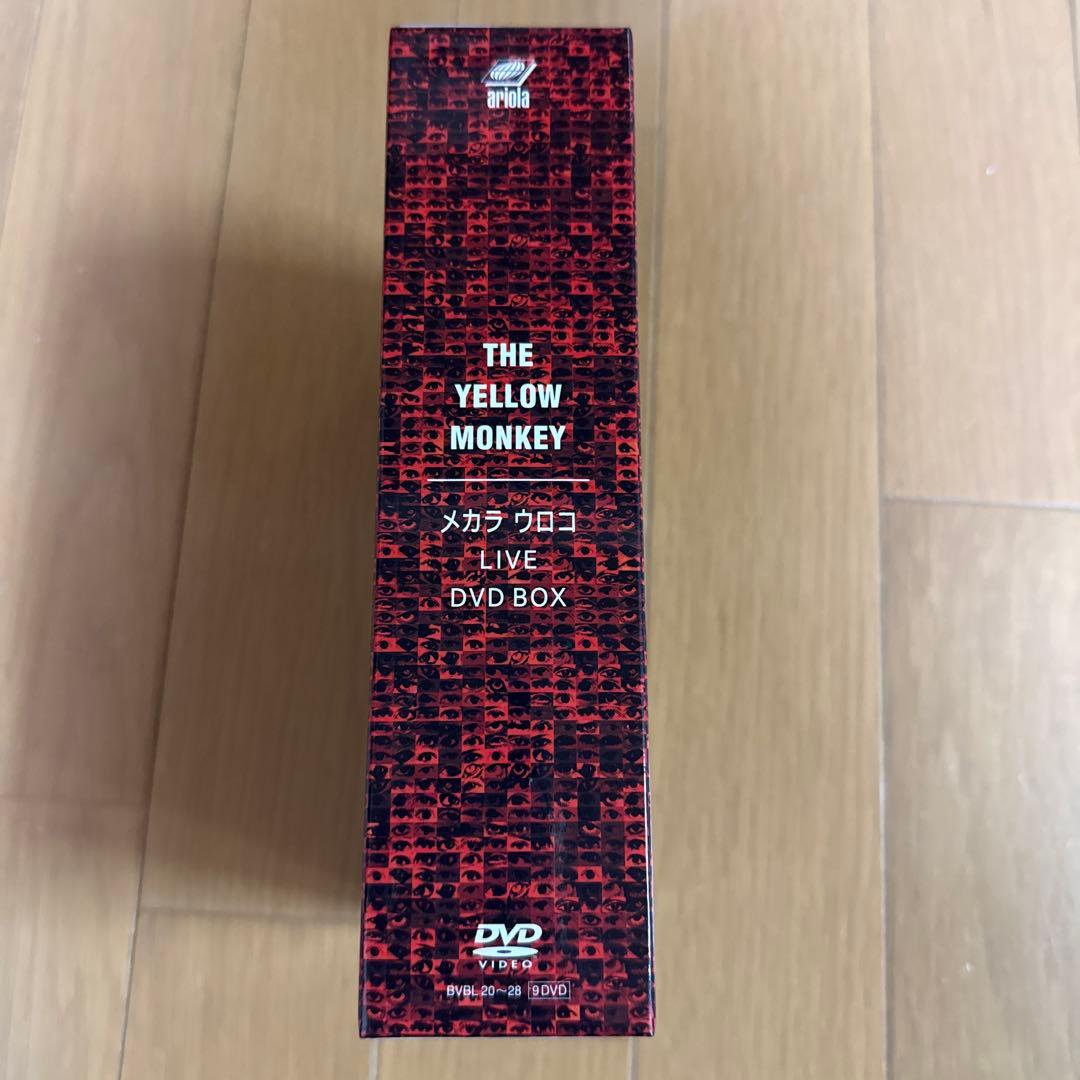 THE YELLOW MONKEYメカラウロコLIVE DVD BOX特典付き