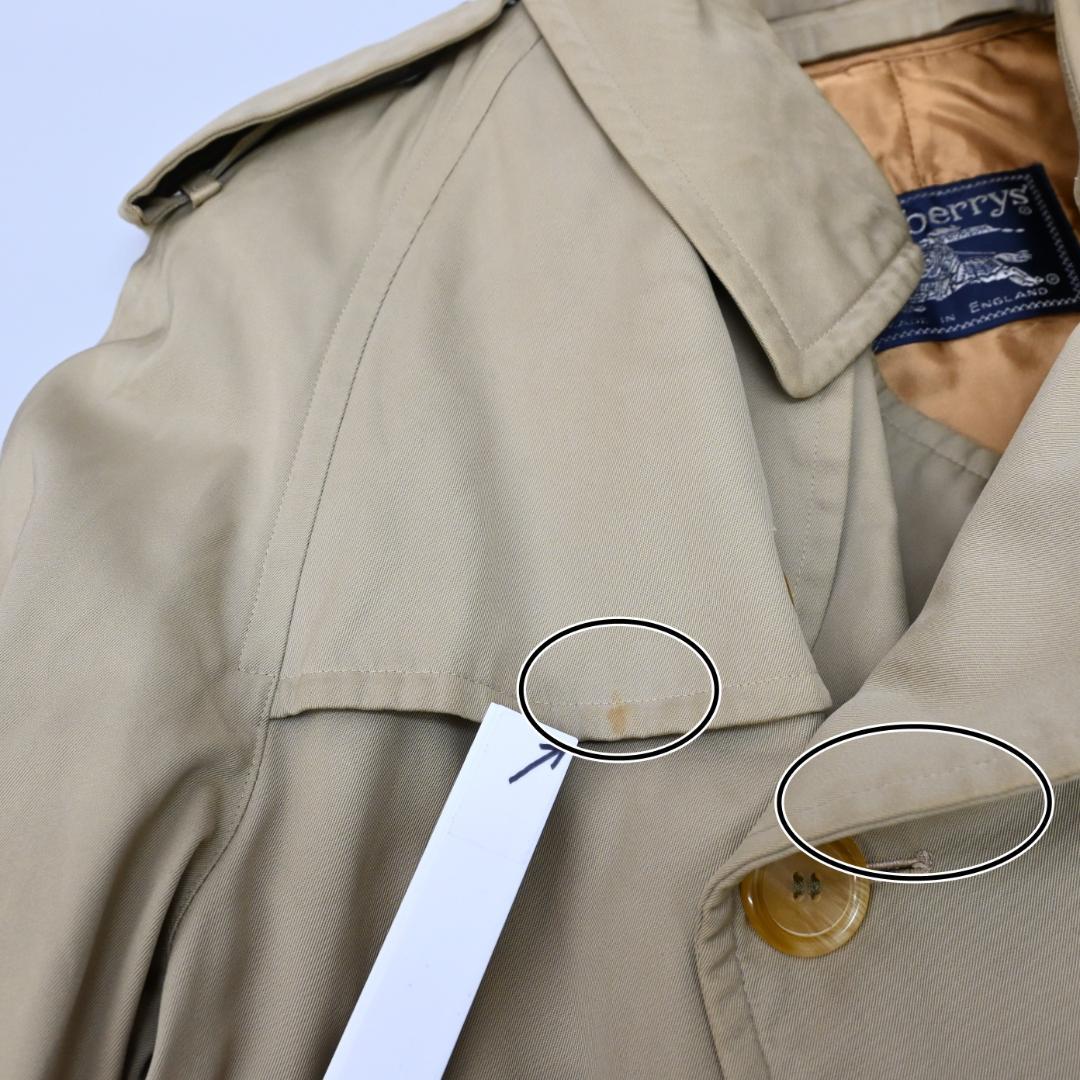 48126 バーバリーズ トレンチコート ライナー付き ノバチェック *