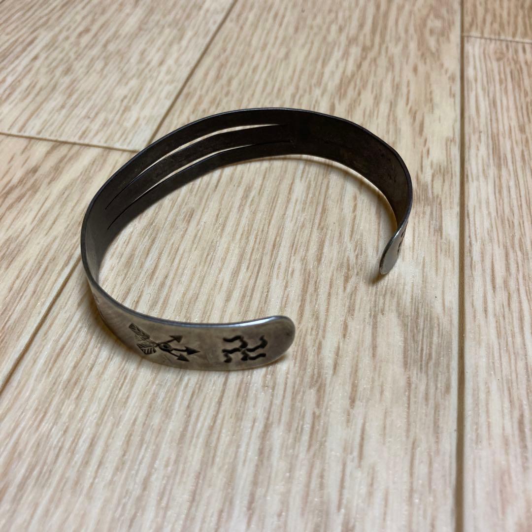 ナバホ 3連 バングル 卍