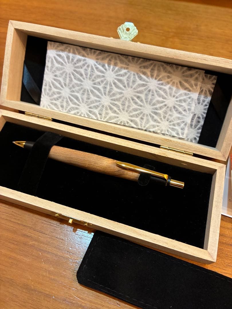 屋久杉工房　京　シャープペンシル　専用ケース付き