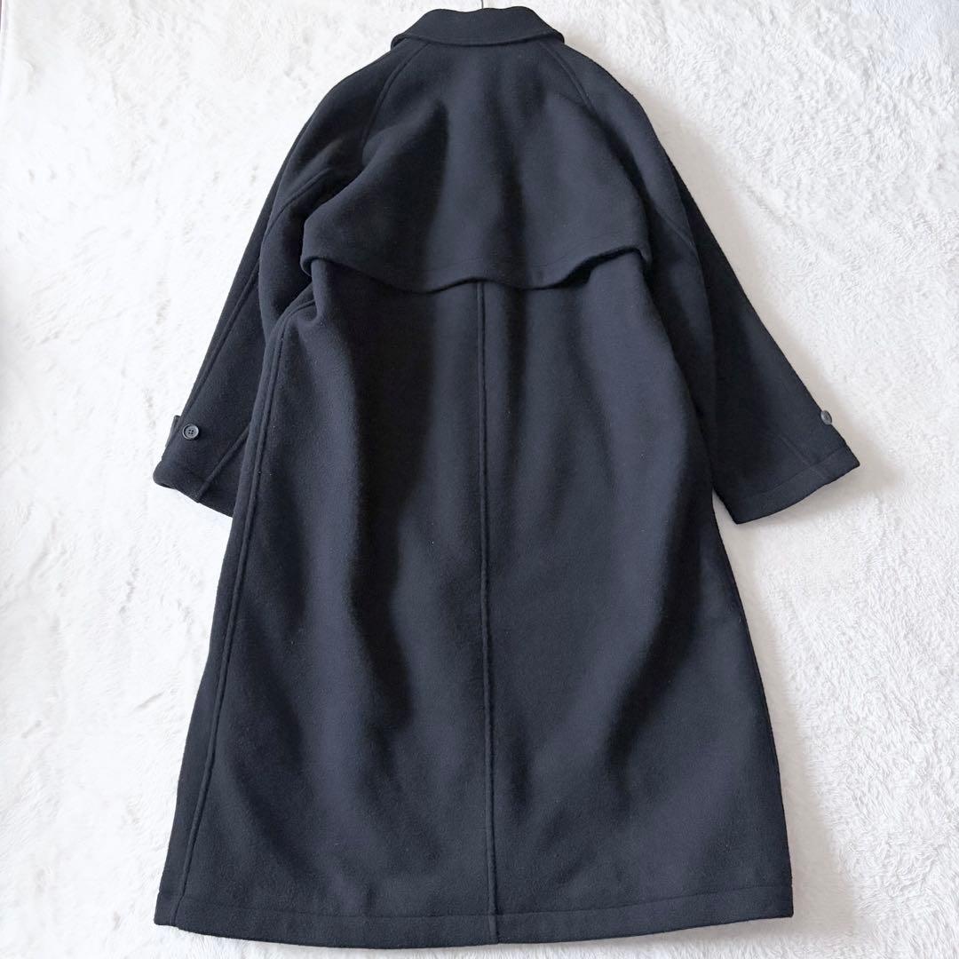 6164 【美品】 メゾンスペシャル メルトンプライムオーバーステンカラーコート