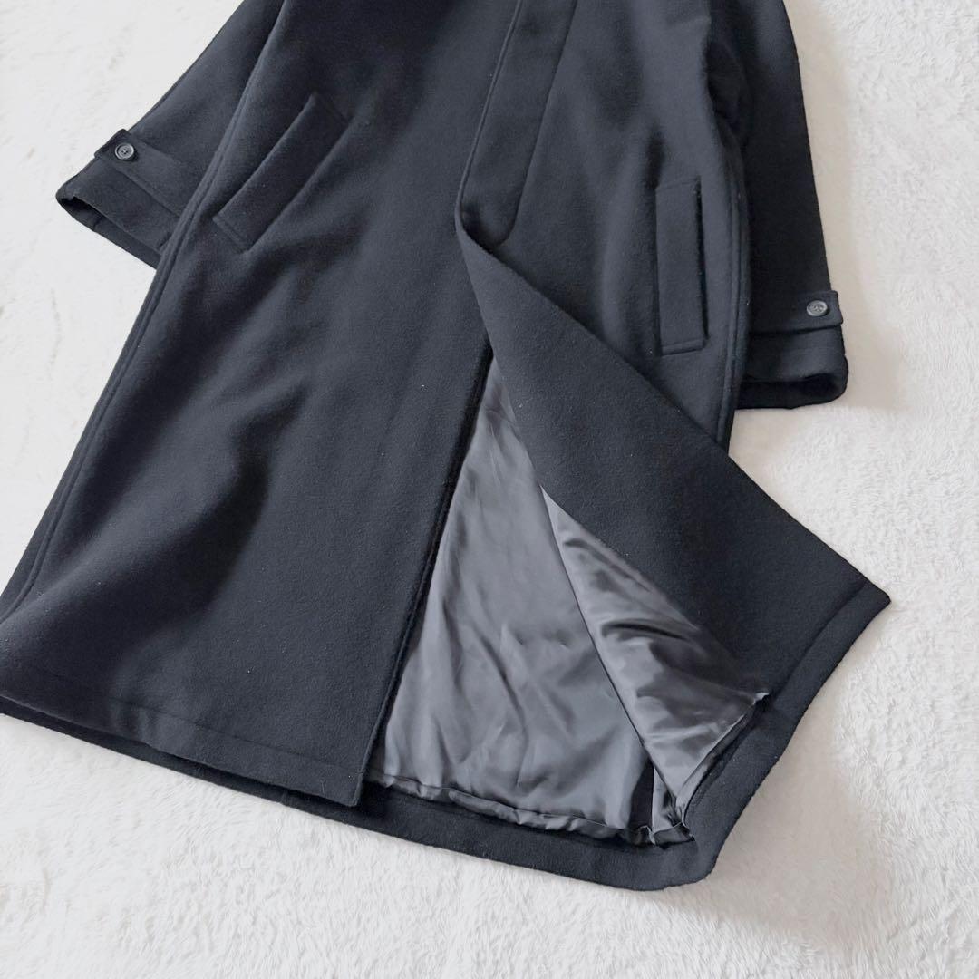 6164 【美品】 メゾンスペシャル メルトンプライムオーバーステンカラーコート