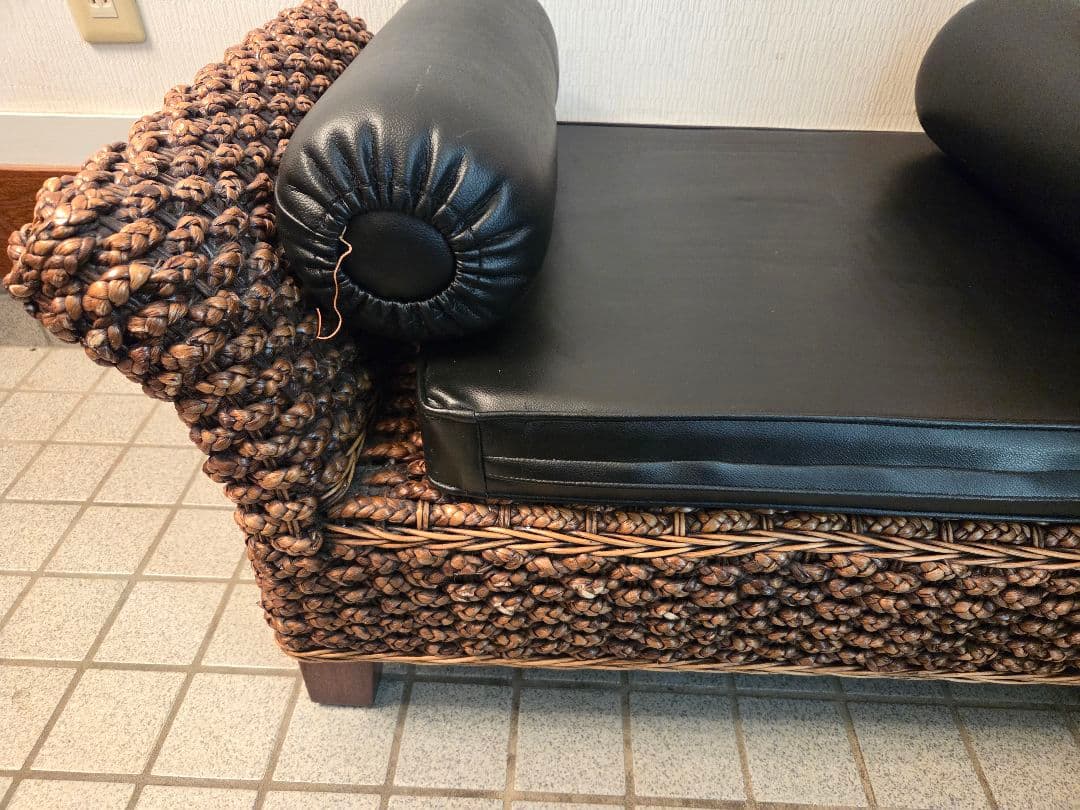 1人掛けソファ アジアン家具 ウォーターヒヤシンス バリ リゾート