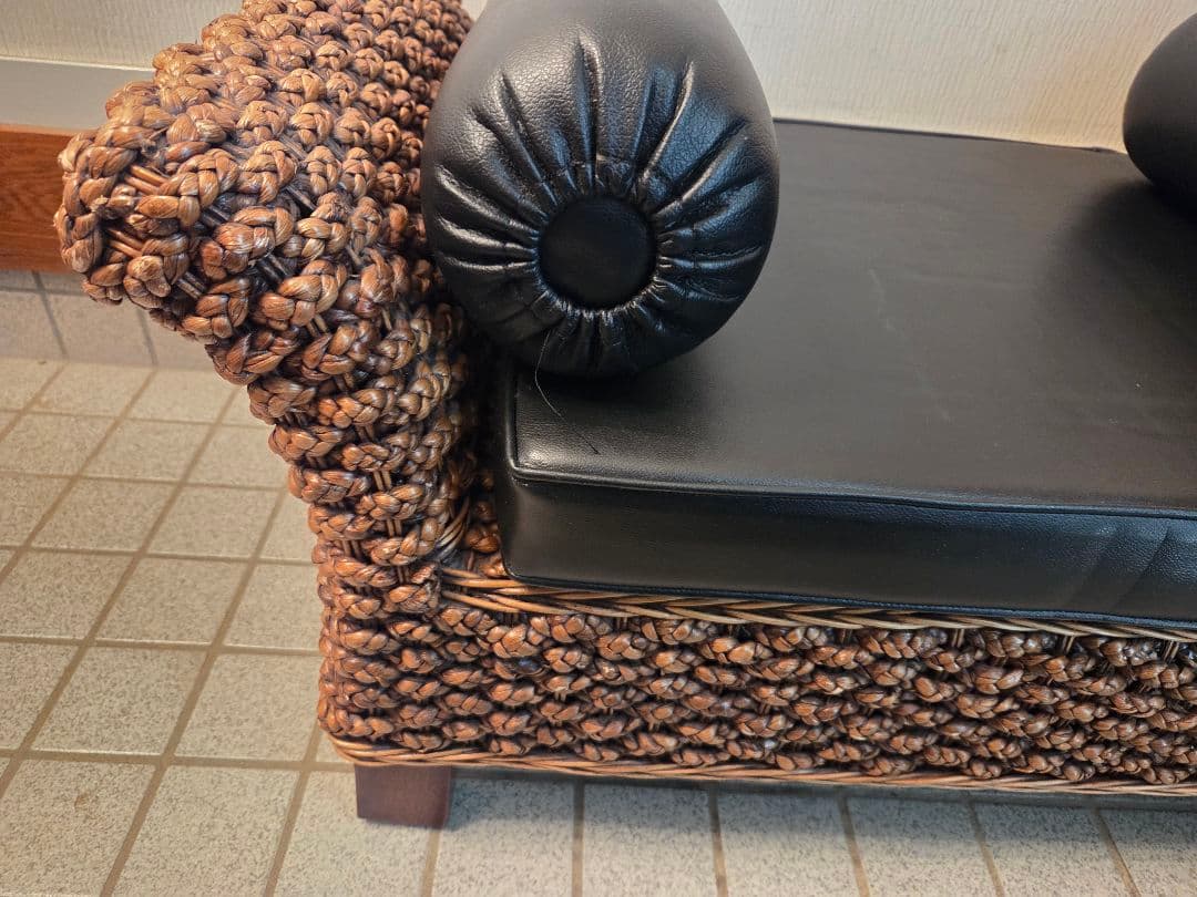 1人掛けソファ アジアン家具 ウォーターヒヤシンス バリ リゾート