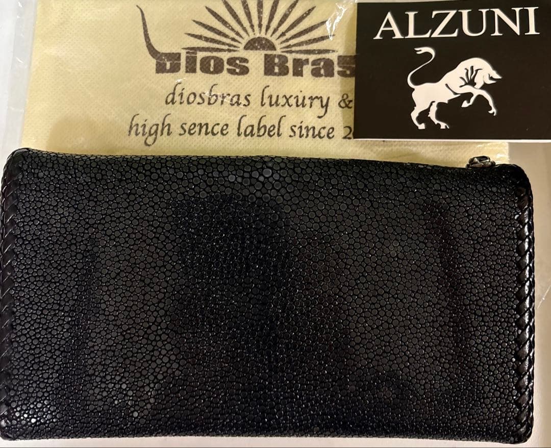 ディオブラス　長財布　エイ革　アルズニ　シャーク　ビルウォールレザー　ガボール