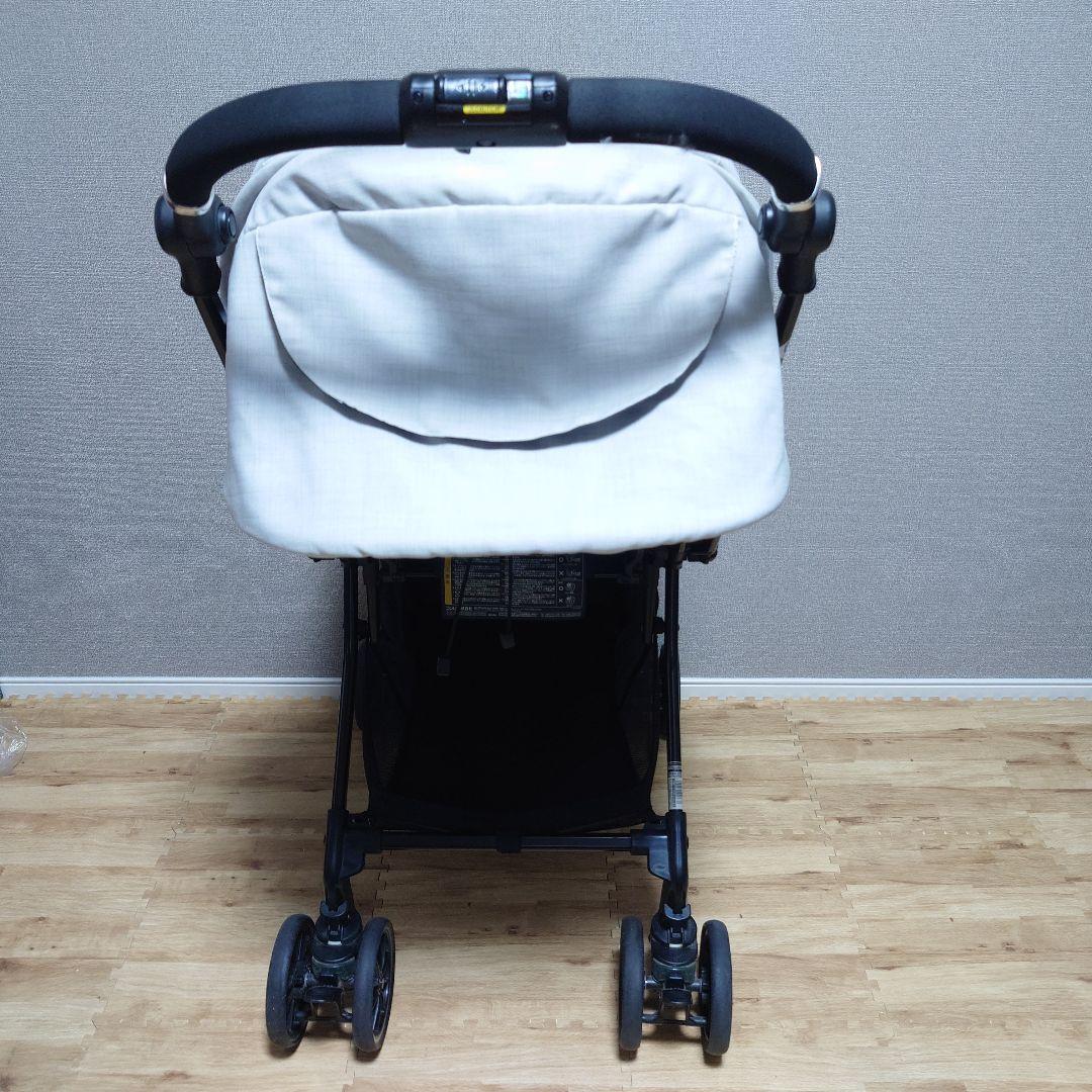 【美品】コンビ ベビーカー スゴカルα 4キャス compact エッグショック