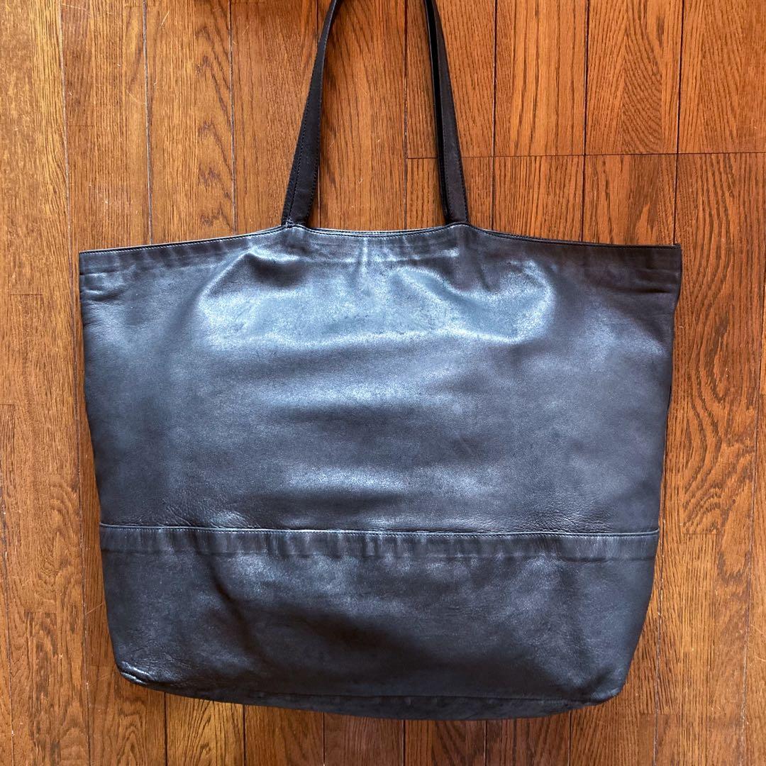 LOEWE ロエベ ナッパレザー トートバッグ 黒 バッグ