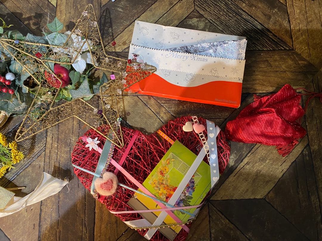 クリスマス オーナメント アート インテリア アンティーク 雑貨 セット 資材