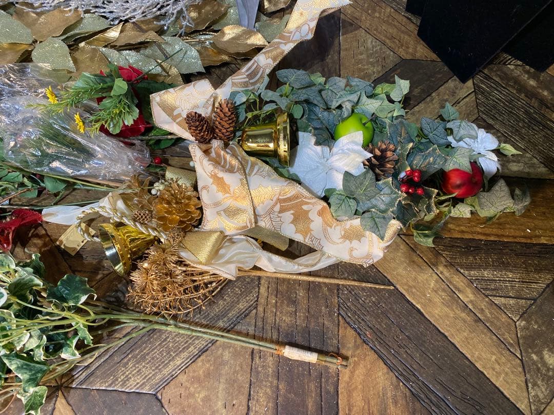 クリスマス オーナメント アート インテリア アンティーク 雑貨 セット 資材