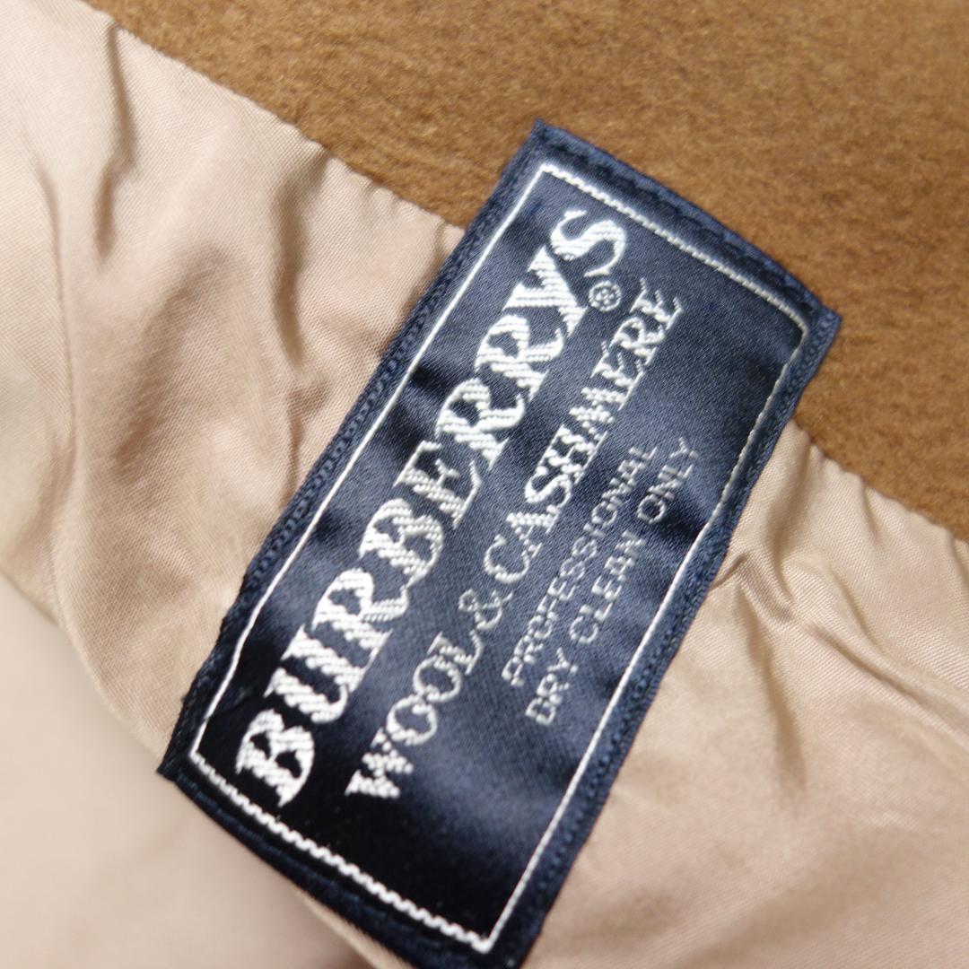 Ω*様 7927 90s バーバリーズ ウール カシミヤ混 ダブル チェスターコ