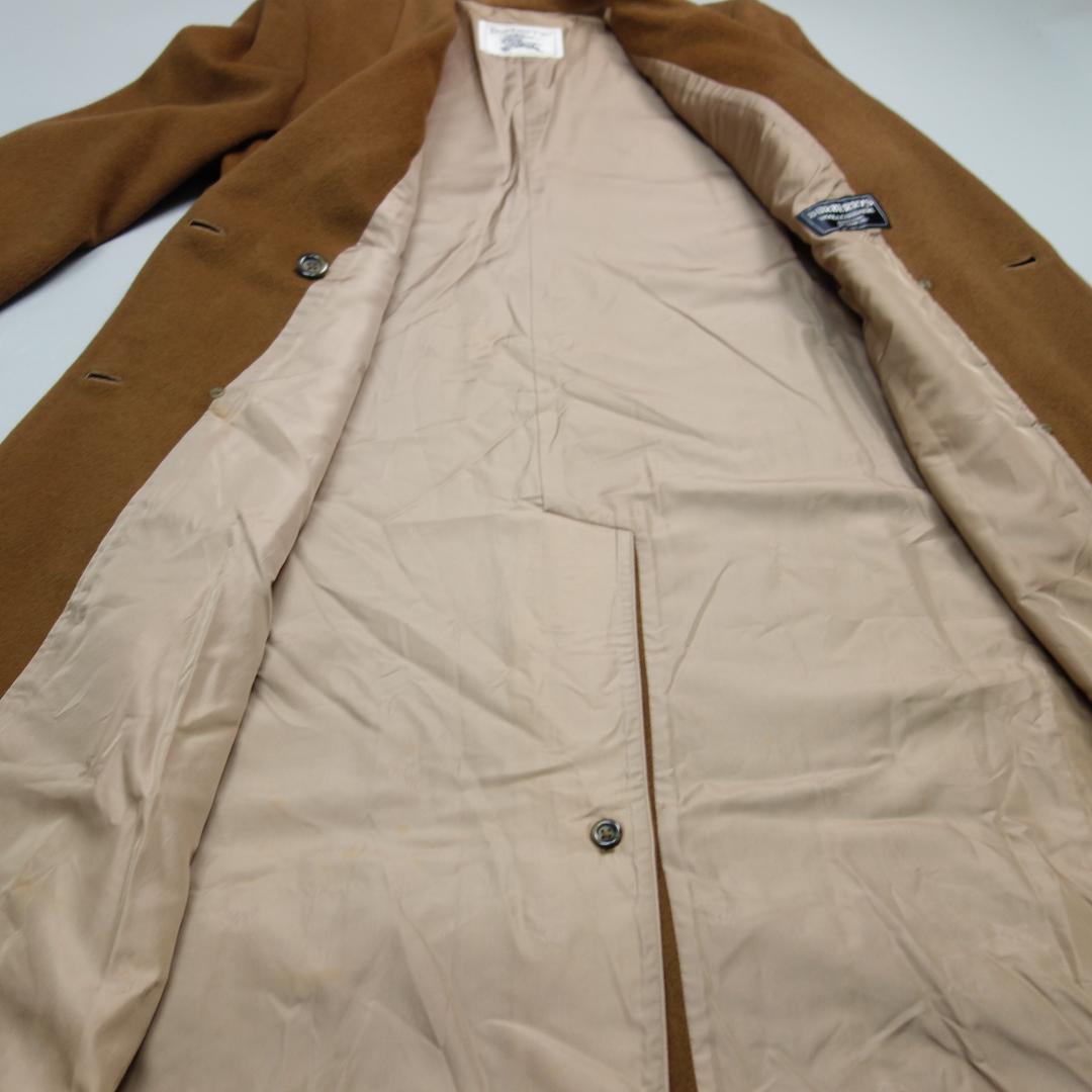 Ω*様 7927 90s バーバリーズ ウール カシミヤ混 ダブル チェスターコ