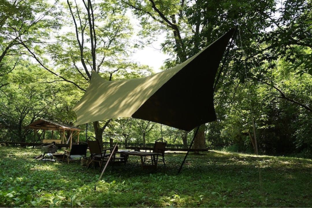 CAMPOOPARTS　鬼オクタタープ　オリーブドラブ