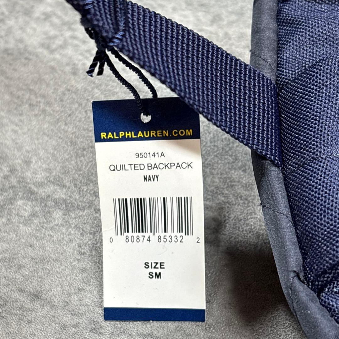 未使用【ポロラルフローレン】キルティング リュック QUILTED バックパック