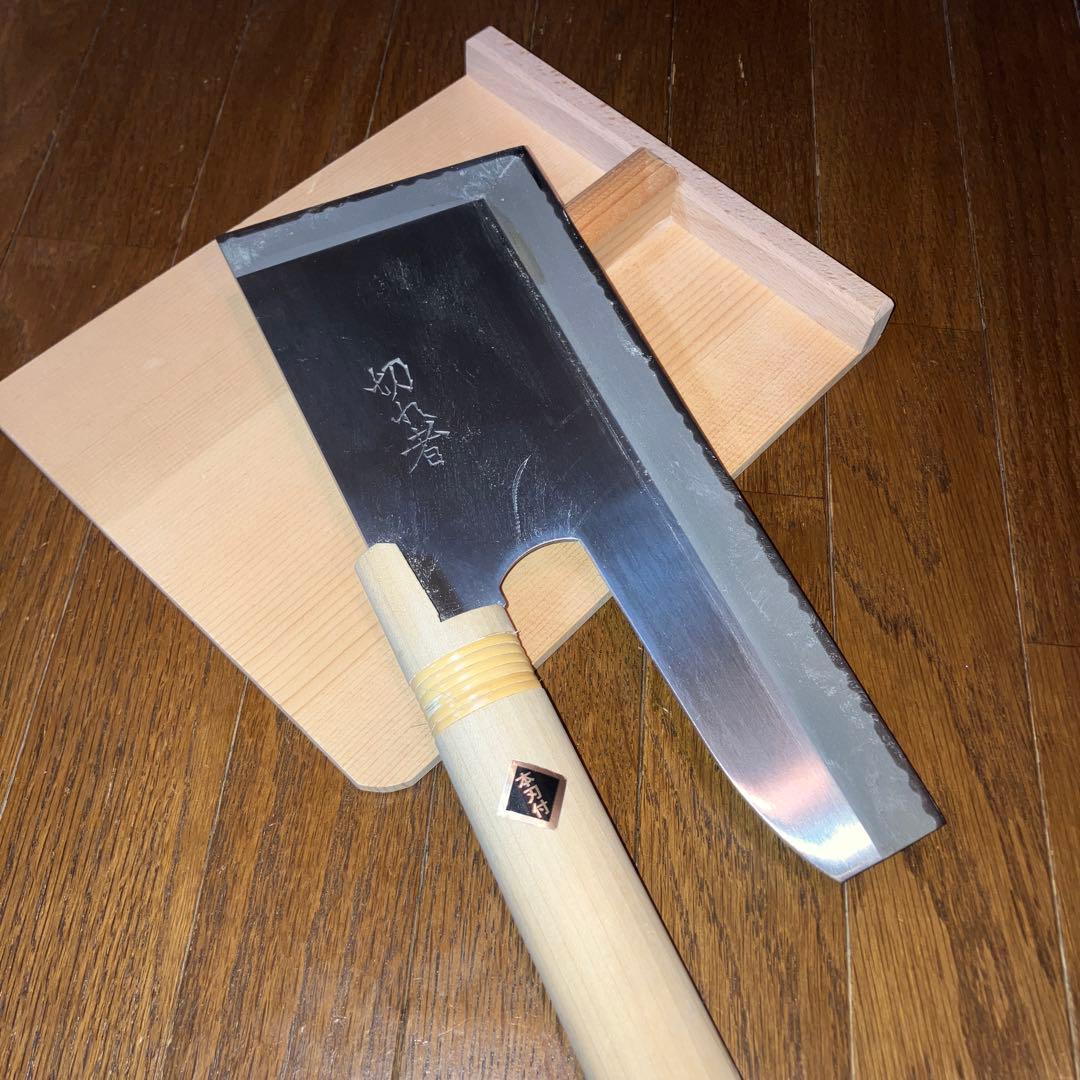 うどん打ちそば打ち麺切り包丁＆こま板