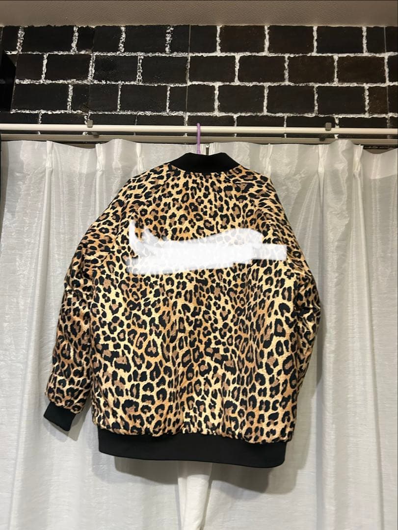 亀梨着　類似品　亀梨和也　着用　レオパード　ma-1