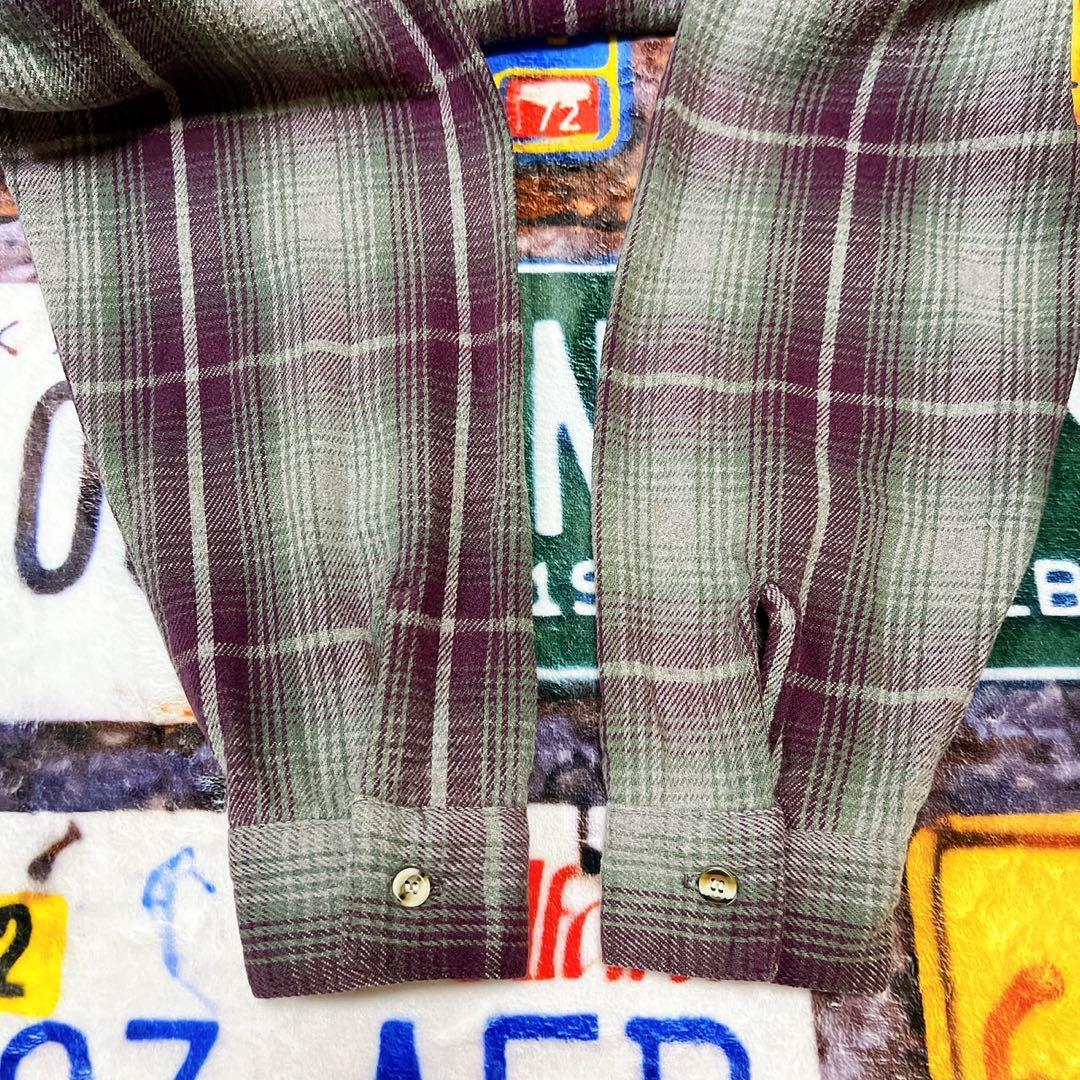 1*6様 FIVE BROTHER Tallman 90sフランネルシャツ XL