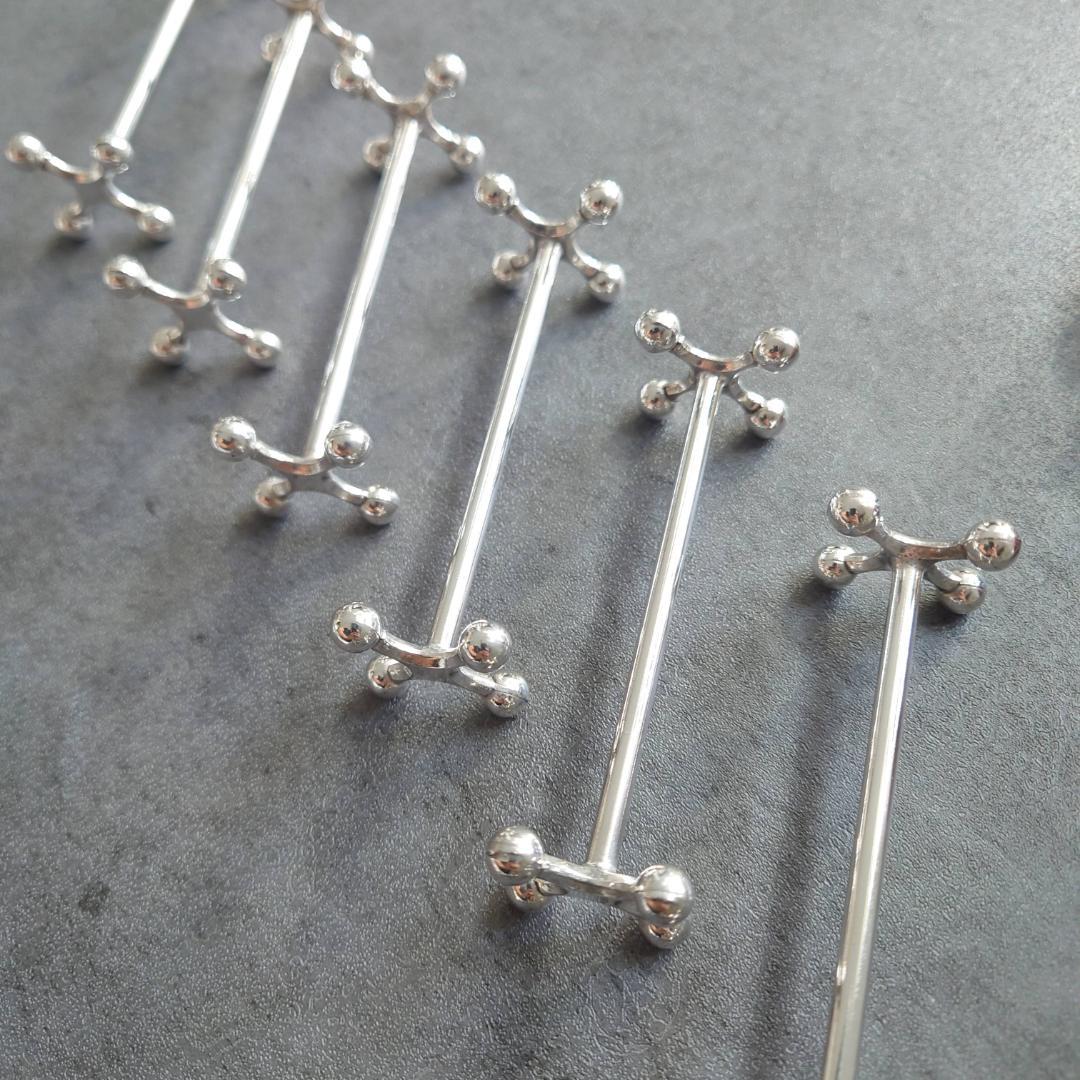 希少 美品 クリストフル ブール カトラリーレスト 6点