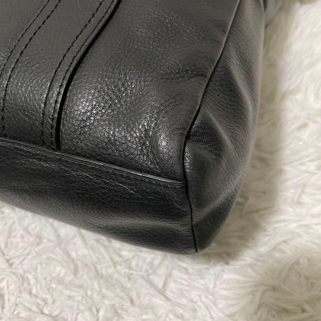 ジバンシー　2way　トートバッグ　メッセンジャー　シボ革　黒　4Gロゴ　美品