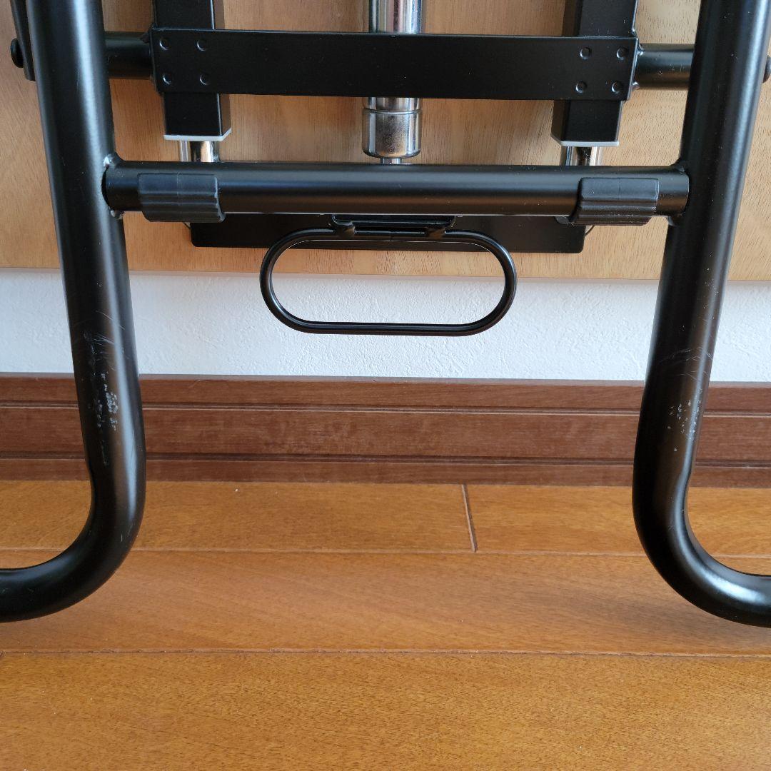 天然木　ランダー昇降テーブル　90×60　ガス圧　キャスター付き　高さ調整