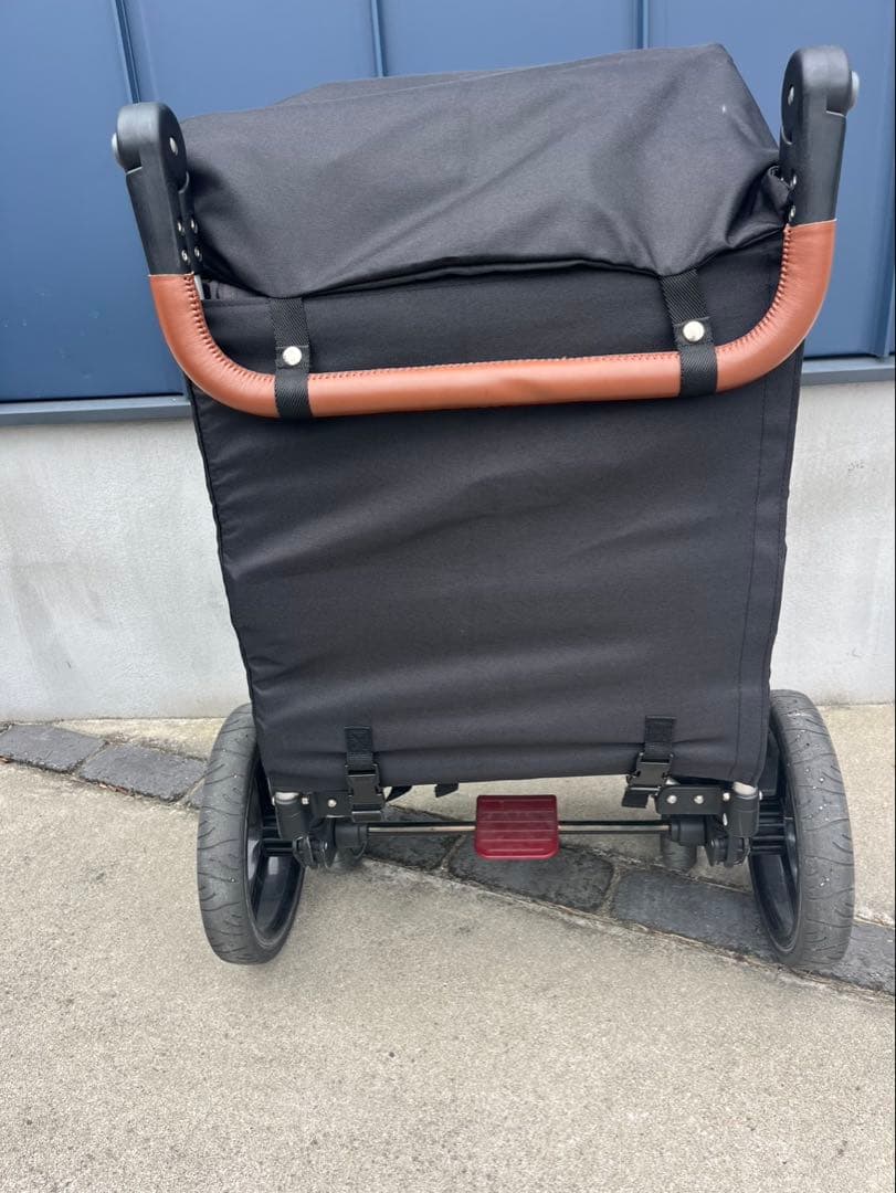 KEENZ ベビーカー グレー 多機能ポケット付き