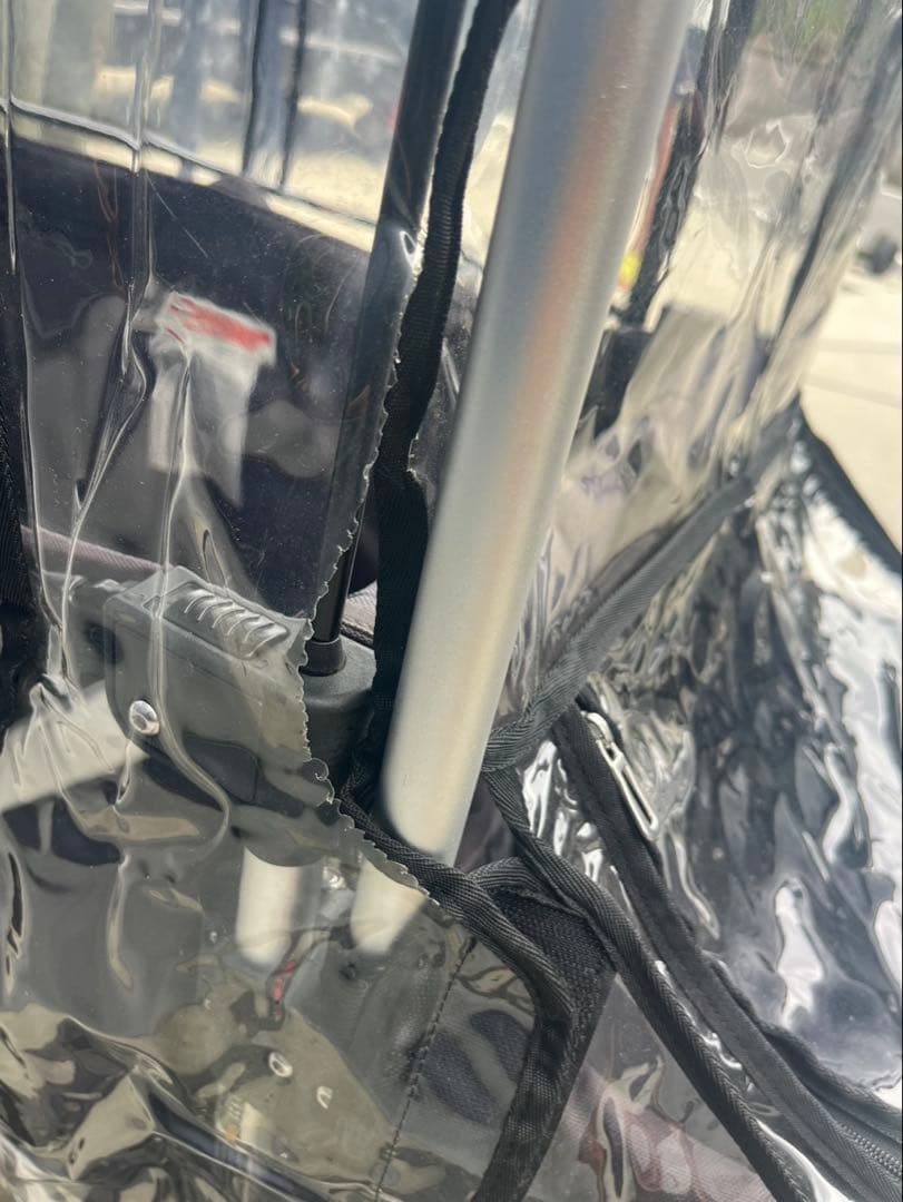 KEENZ ベビーカー グレー 多機能ポケット付き