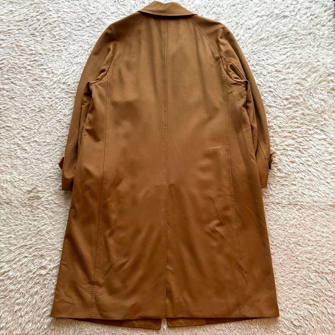 ★カシミヤ100％★ D'URBAN ステンカラーコート ハンドメイド キャメル