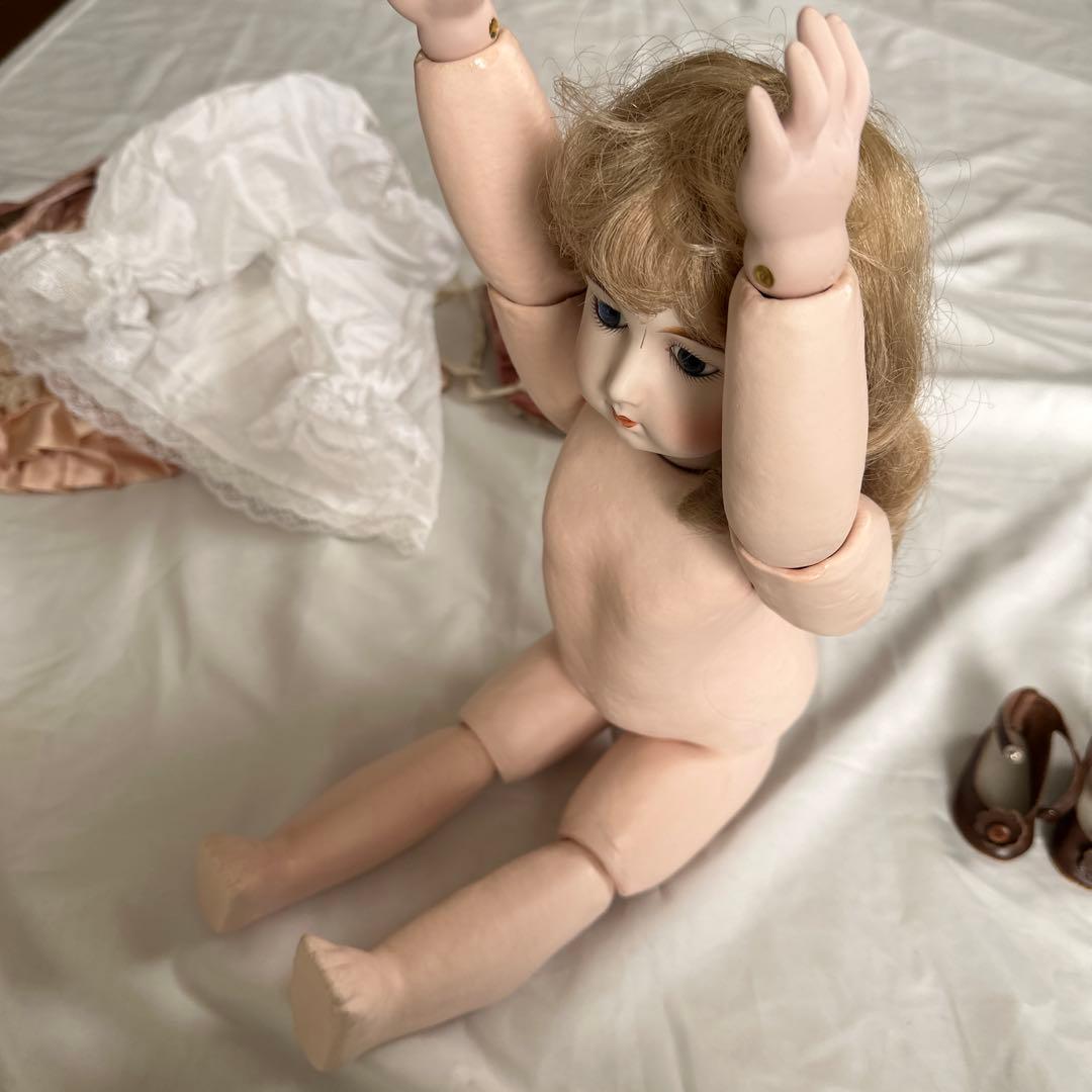 ビスクドール　ロングフェイスジュモー レプリカ　CD105