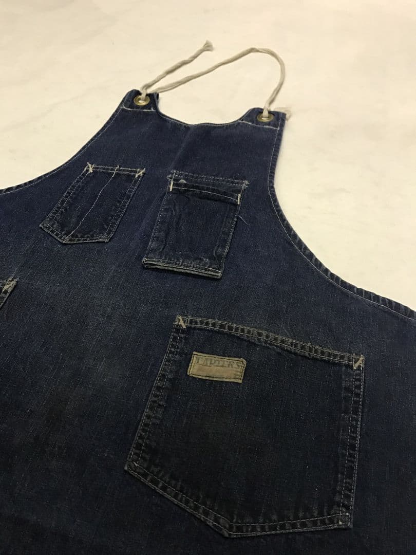 CARTERS　カーターズ　50s 赤耳　インディゴ　デニム ワーク　エプロン
