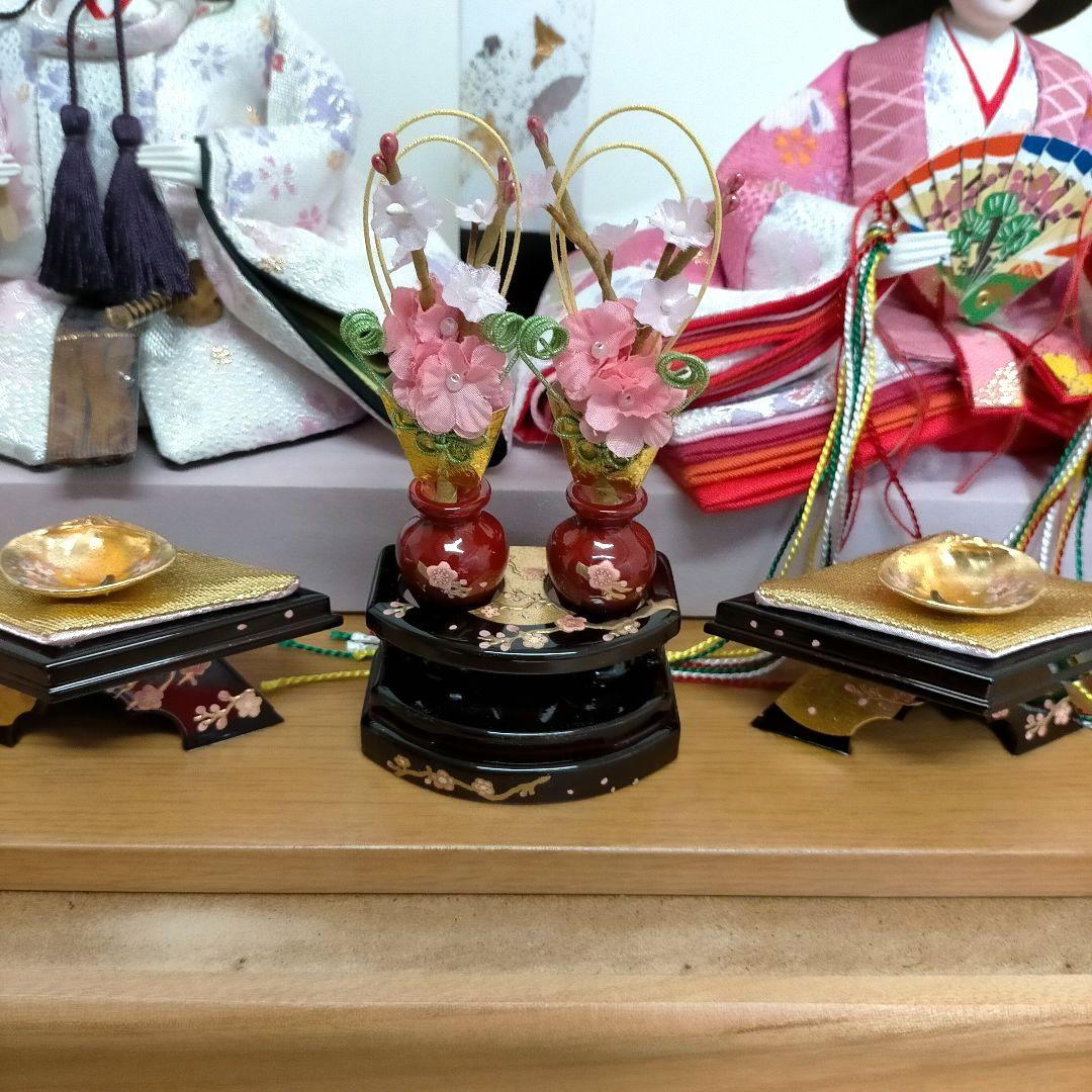 雛人形 親王飾り 全面アクリルケース