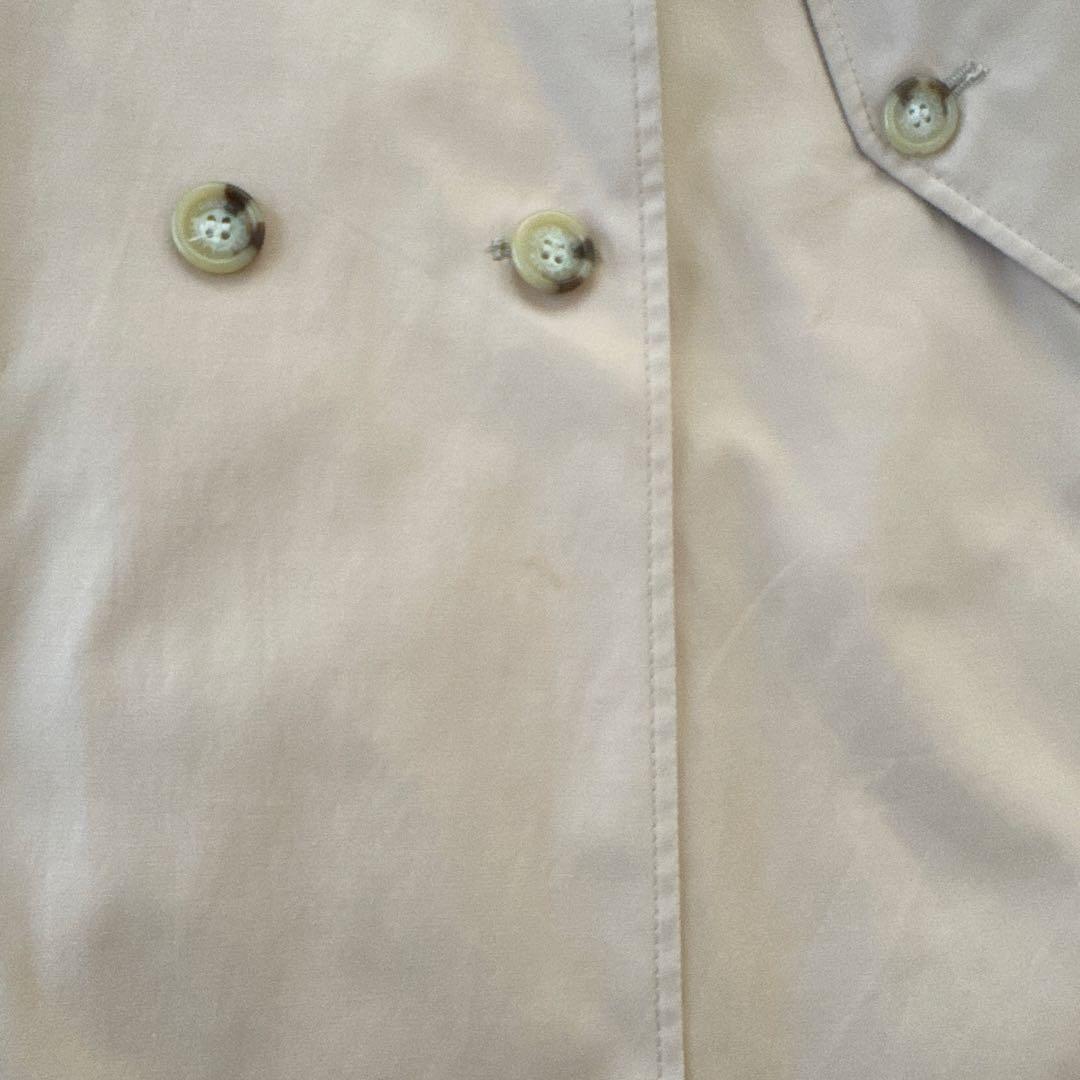 ローレンラルフローレン✨裏地総柄 スカーフ柄 トレンチコート ダブル ベルト M