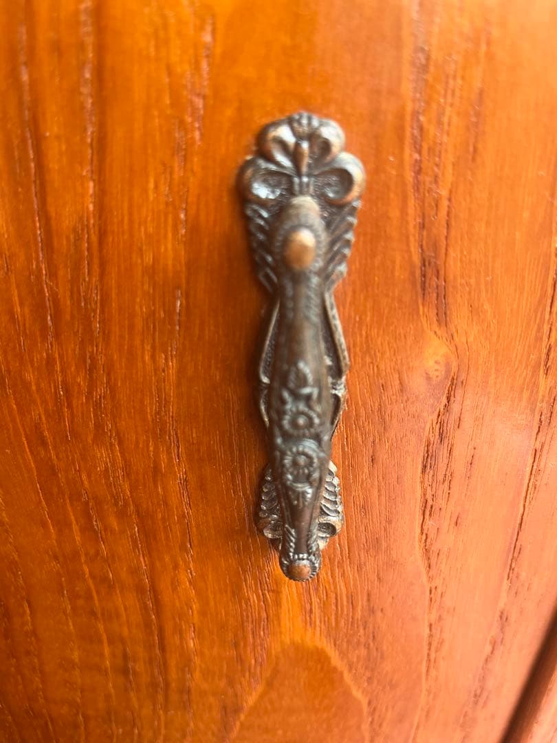 昭和レトロ ミッドセンチュリー 木製コーナーラック 飾り棚 サイドボード