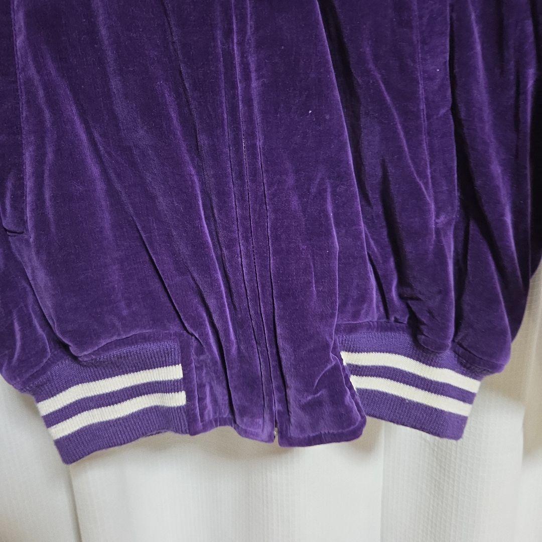 日本製 刺繍 別珍スカジャン　YKK製ジップ