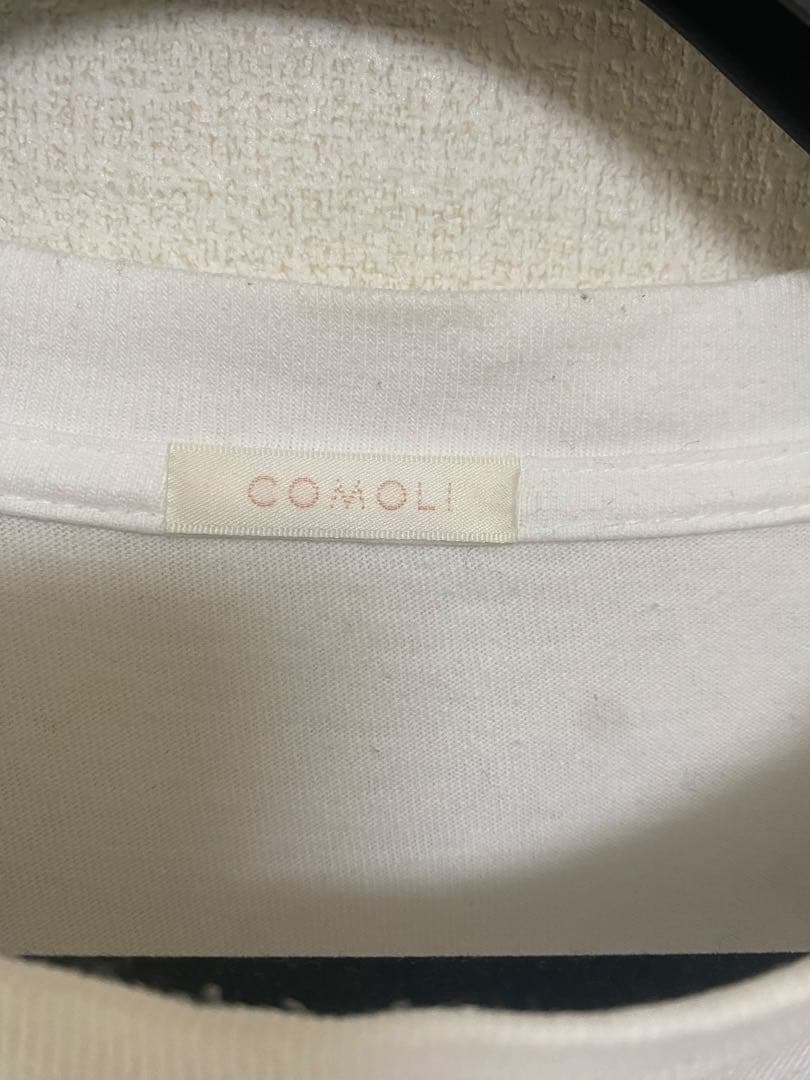 COMOLI 24SS コットンジャージ 長袖Tシャツ サイズ3