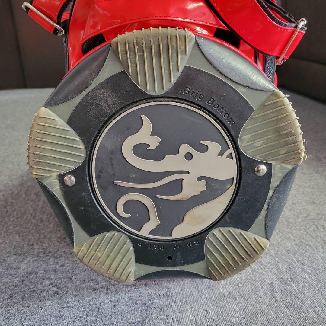 【匿名発送】DANCE WITH DRAGON　ゴルフバッグ　レッド