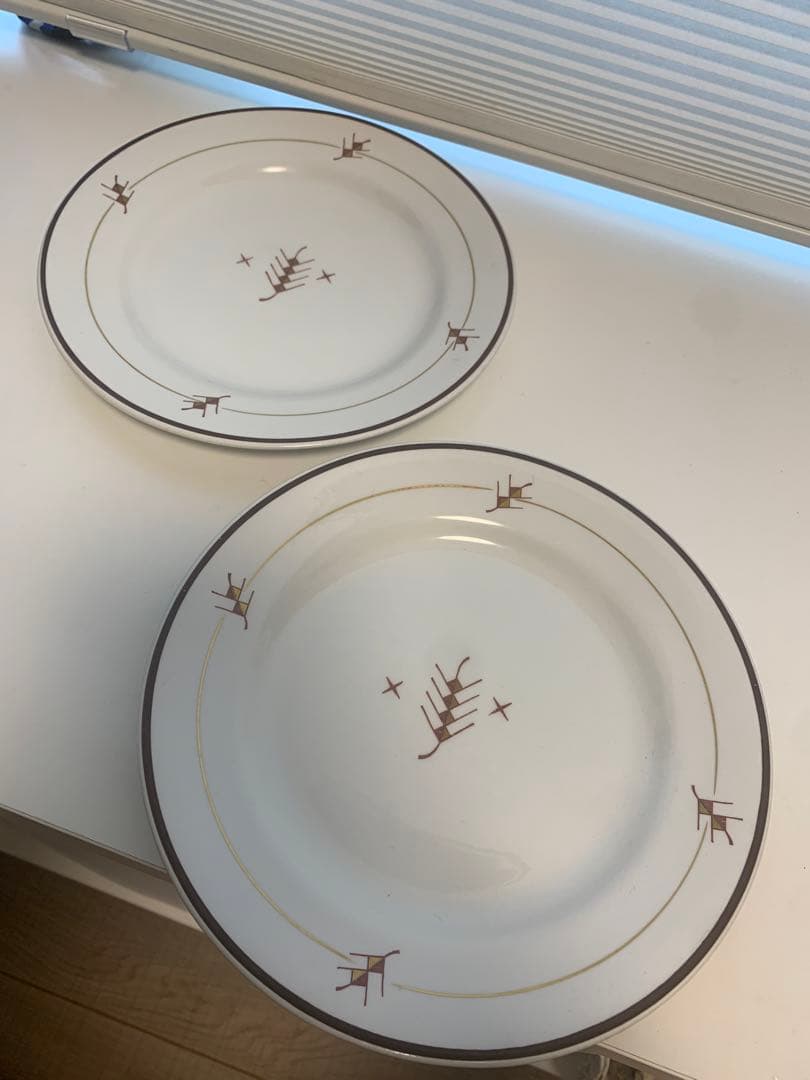 ARABIA DIAMANT 324 皿 2枚セット 1955年製