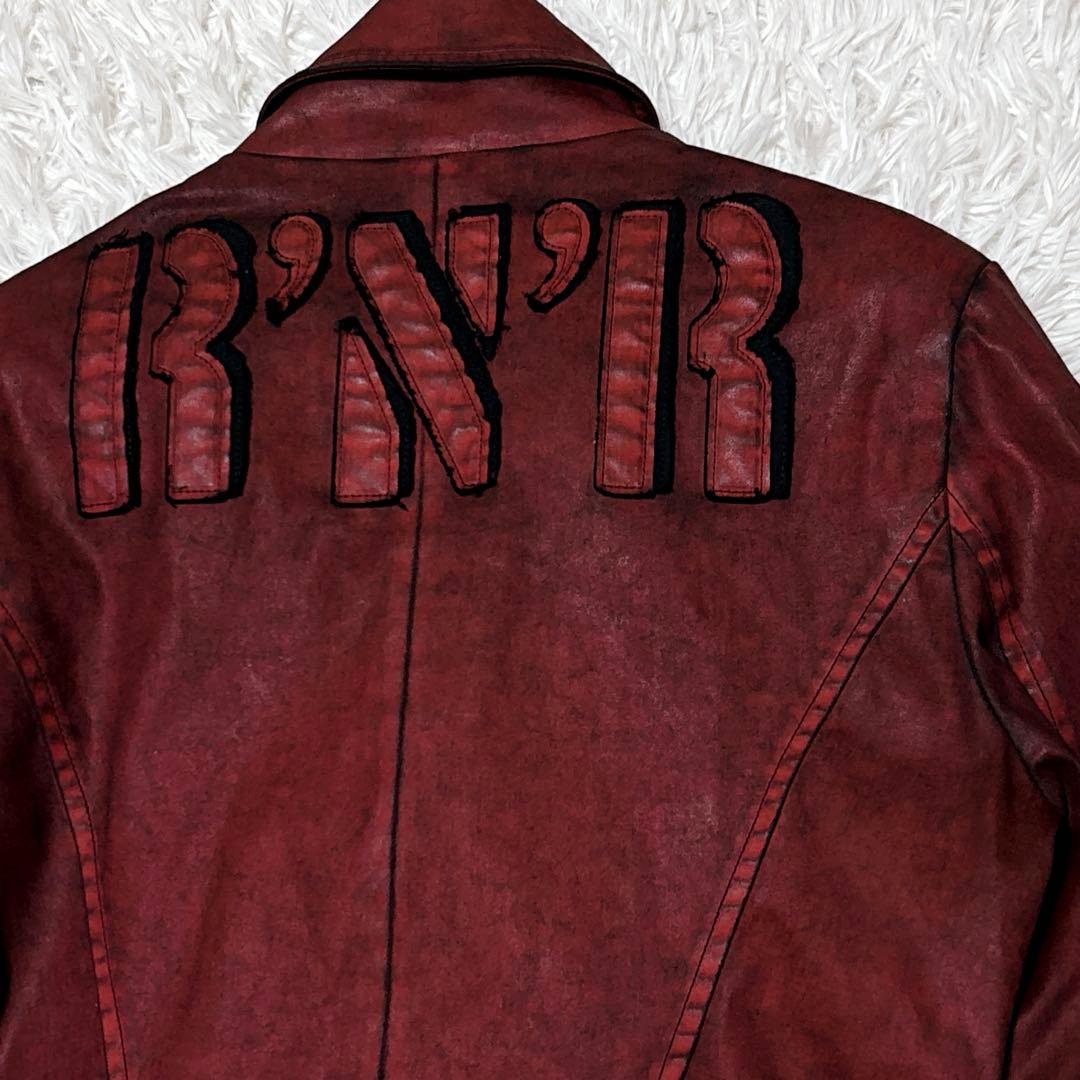 希少✨美品　ジャケット　ヴィンテージ　00s　　スカル　コットン　ロック　個性派