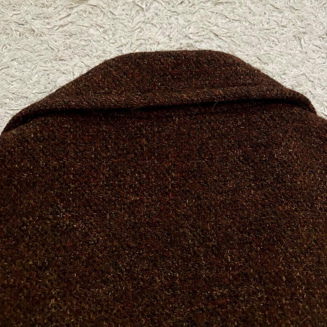 ★ツイード★ ポールスミス BRITISH チェスターコート 胡桃ボタン 茶系