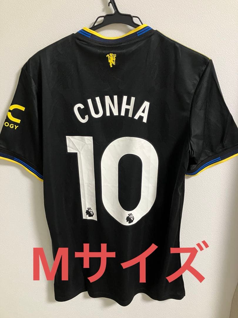 s*様 マンチェスターユナイテッド　ユニフォーム　3rd クーニャ　10番　Mサ