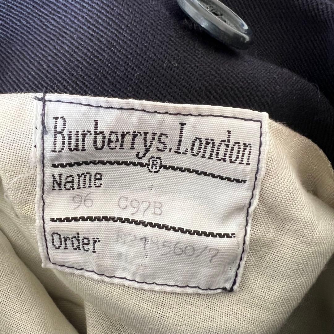【高級】BURBERRY 80s ステンカラーコート 丸善別注 イングランド製