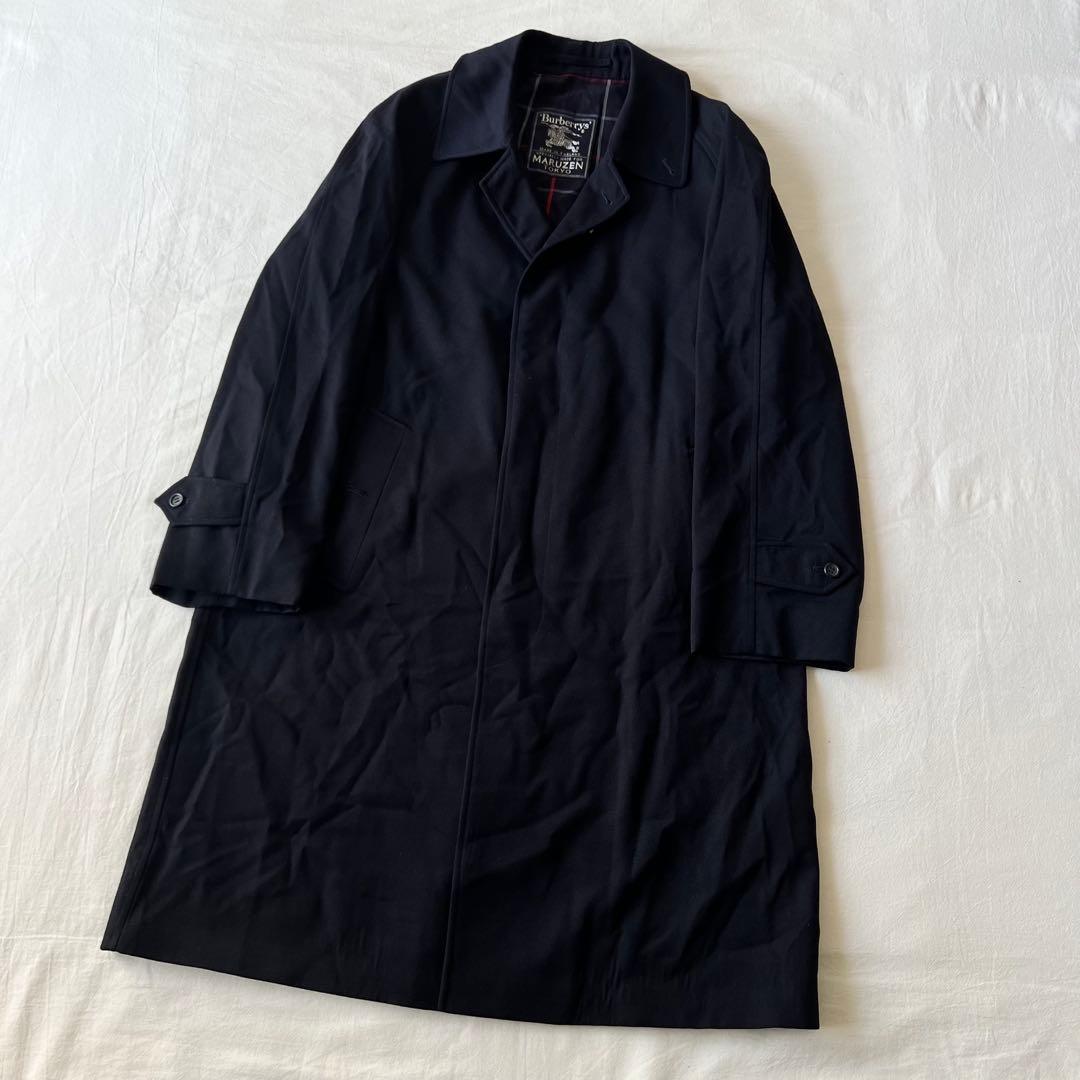 【高級】BURBERRY 80s ステンカラーコート 丸善別注 イングランド製