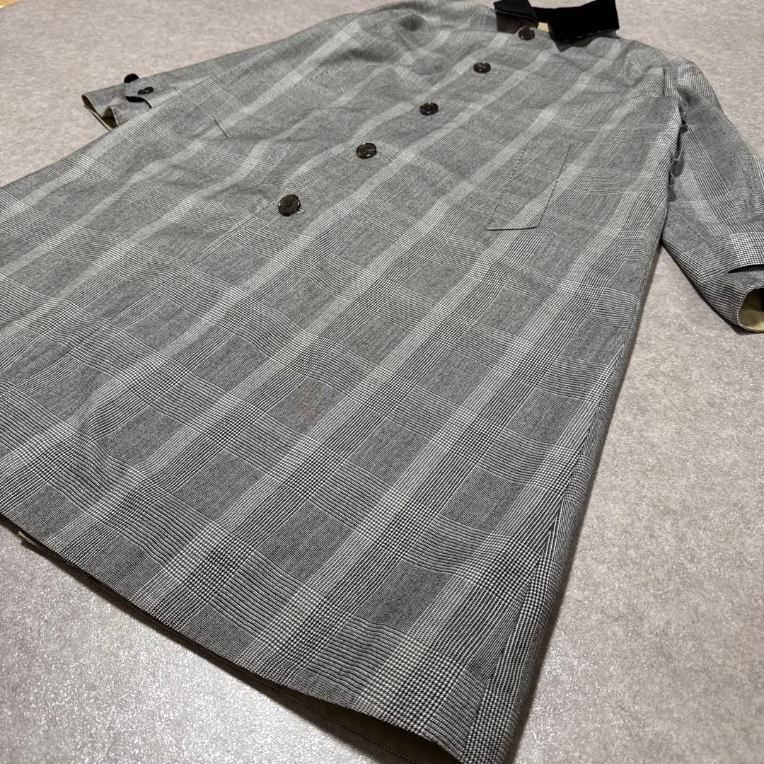 美品✨TICCA ティッカ　リバーシブルステンカラー　テントコート　ベロア襟