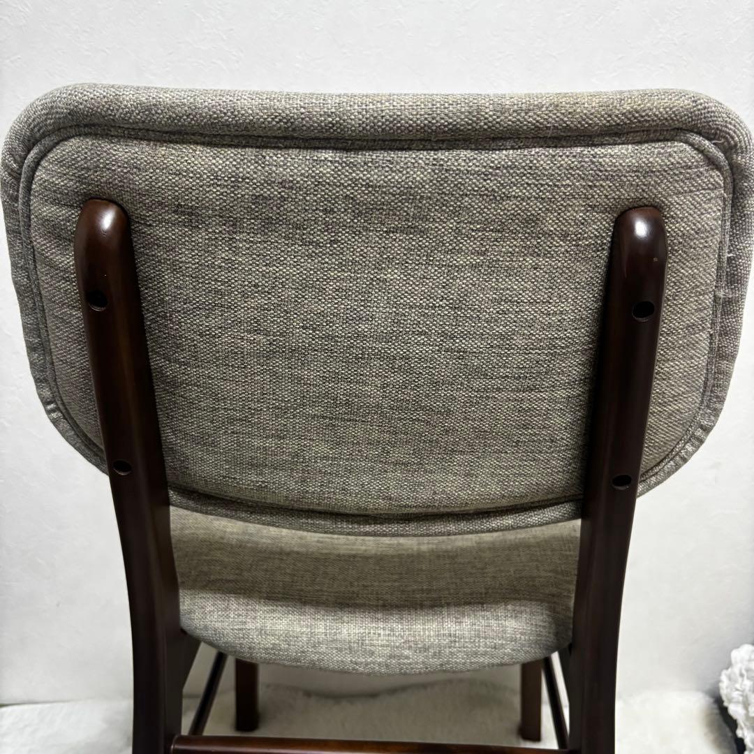 【希少】大川家具 ダイニングチェア 天然木 ウレタン