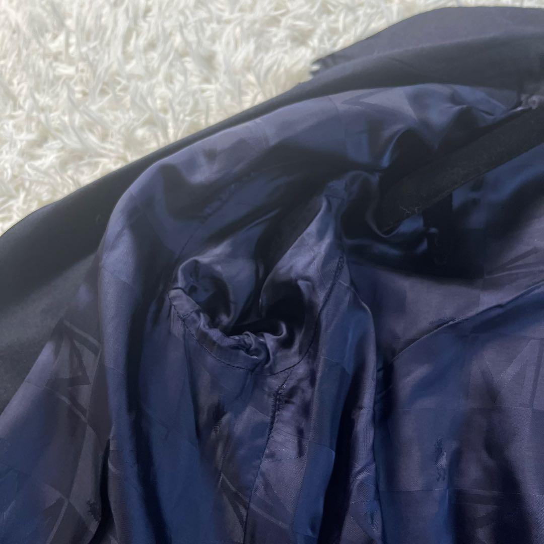 かんちゃんさま　ロロピアーナ ダンケルド ステンカラーコート L 紺色